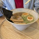 唐揚げ蔦 - 背脂ラーメン1000円