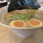 唐揚げ蔦 - 背脂ラーメン1000円