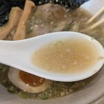 唐揚げ蔦 - 背脂ラーメン1000円