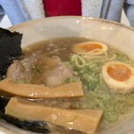 唐揚げ蔦 - 背脂ラーメン1000円