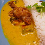 エピタフカレー - かぼちゃココナッツカレー＆ブラックチキン
