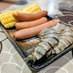 おばぁの家 - 焼き物盛合せ