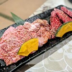 おばぁの家 - トロカルビ、ゲタカルビ、上赤身