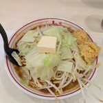 蒙古タンメン中本 - 妻の注文した濃厚巨豚北極＋バター