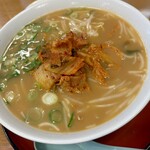 北海屋 - しょうゆ豚キムチらーめん