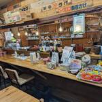 ほっこり食堂 どて煮専門店 - お帰りの際は、駄菓子をお持ち帰りください。大人の方にどうぞ！って言うと「お子さんにあげてください」と（笑）