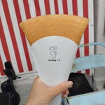 ニワクレープ - 生地＋スモークチキン＋チーズ