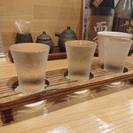 こだわり鮮魚と炭焼地鶏 炉 〜ひばち〜 - 利き酒セット極