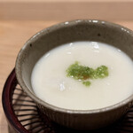 鮨しゅんじ - 鱧の茶碗蒸し