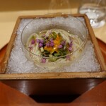 銀座 しのはら - 半田めん、だし