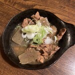 ときや - モツ煮340円
