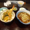 鵠沼海岸 蕎麦兄 - 天丼セット