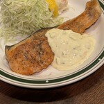 かつれつ四谷たけだ - サーモンバター焼き単品¥1,100