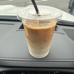 境川パーキングエリア （上り線） - アイスカフェラテ