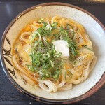 丸池製麺所 - 釜玉バター