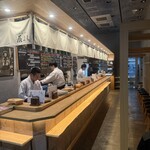 二代目辰よし 狸小路店 - カウンター