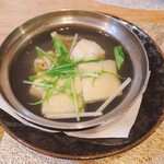八千代亭 - 鶏団子の鍋