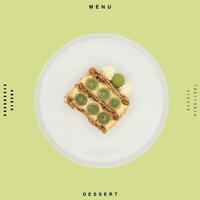 マスカットのナポレオンパイ