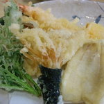 ひで  - 天ぷら盛り合わせ