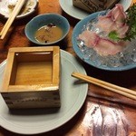 駒形どぜう - ２０１４/１１/１２　たれ口と鯉の洗い、美味い！