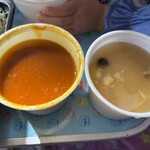 たこ焼・駄菓子 ぷるぷる - カレーと味噌汁