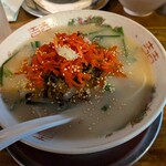 昭和ホルモン食堂 - トッピング後