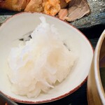 てっぺん - 大根おろし♡付け忘れたとかで後から出してくださいました(^^)