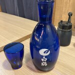 黒田 - 日本酒熱燗白鶴2合
