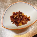 厨 花膳 - 道産和牛時雨煮