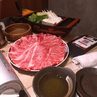 黄金出汁しゃぶと江戸前寿司 肉のあさつ 梅田お初天神店 - 