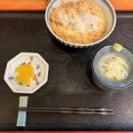 手打ちそば処 椿屋 - 料理写真:'25/11/01 セット～かつ丼と手打ちそば（税込1,200円）