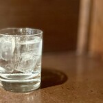 蕎麦と酒処 きくち - そば焼酎　十割　ロック