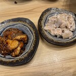 Oumi Yakiniku Horumon Sudaku Yokaichi Ekimae Ten - 近江牛小肠生内脏和近江牛腩肉