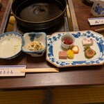 本 せきぐち - 左端のお汁何やと思います？