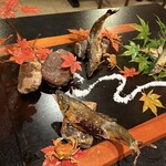 郷土料理ともん - 秋の川の雰囲気？