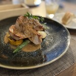 ラッポルティ - 観音池ポークロース　粒マスタードソース