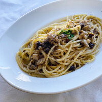 【SEASONAL MENU】1.鴨とローストした下仁田ネギのスパゲティ