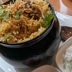 カレーリーブス カフェ＆レストラン - マトンビリヤニ