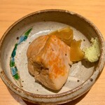 すしやのたい悟 - 鮟肝奈良漬さんでーす。③