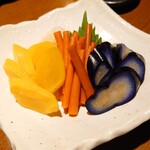 梅月 - お新香盛合せ