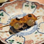 薪鳥新神戸 - 手羽先のねぎまと山胡椒