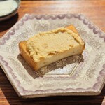 薪鳥新神戸 - 薪焼きのトーストと鶏胸肉のリエット