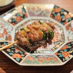 薪鳥新神戸 - せせり 九条ネギと山わさび