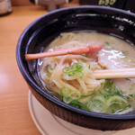 スシロー - かに白湯ラーメン～☆