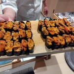 銀座のみこ寿司 - お寿司食べ放題コース(11000円)