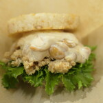 御とめ湯り - 料理写真:（2025/9月）和さんど　発酵するシャモの納豆クリーム和え