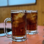高砂ホルモン - 烏龍茶、大あるの嬉しい