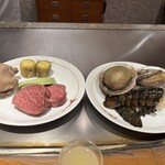 上高地帝国ホテル - 鉄板焼きの海の幸・山の幸