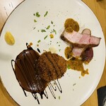 リストランテ野呂 - リストランテ野呂のメンチカツ＆京丹波高原豚のトンテキ！最高に美味しい！