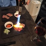 赤身肉ステーキダイナー アカウシ - 